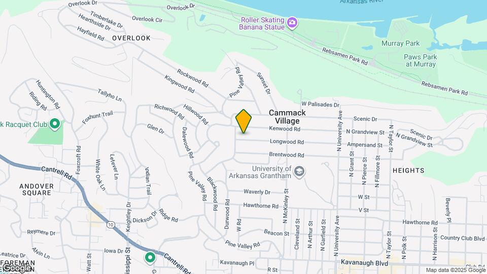 6712 Longwood Rd Map and Location Details