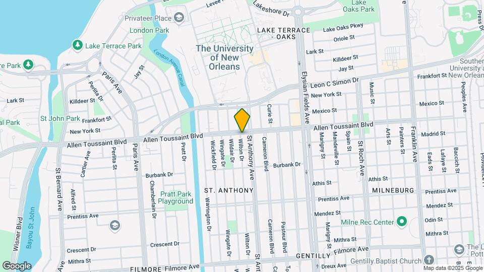 1930 Allen Toussaint Blvd-Unit -1930 Map and Location Details