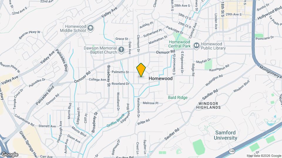 215 W Linwood Dr Map and Location Details