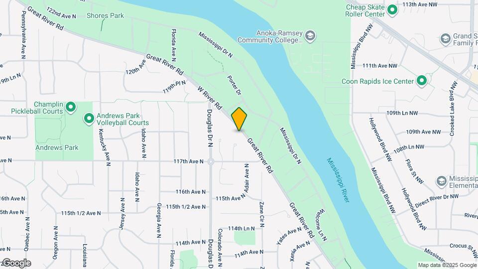 11819 W River Rd Map and Location Details