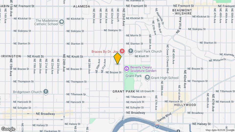 2551 NE 32nd Pl Map and Location Details