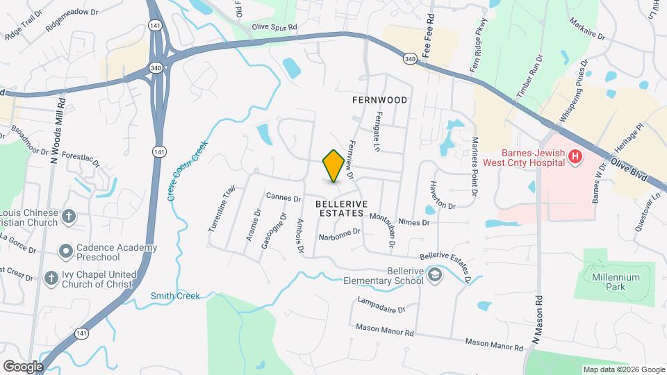 815 Montmartre Ct Map and Location Details