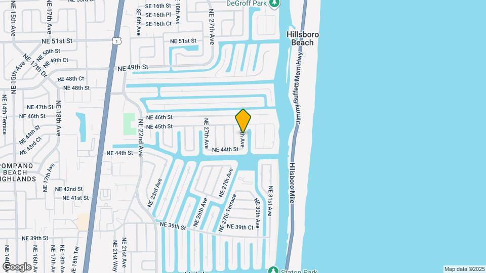 4444 NE 29th Ave Map and Location Details