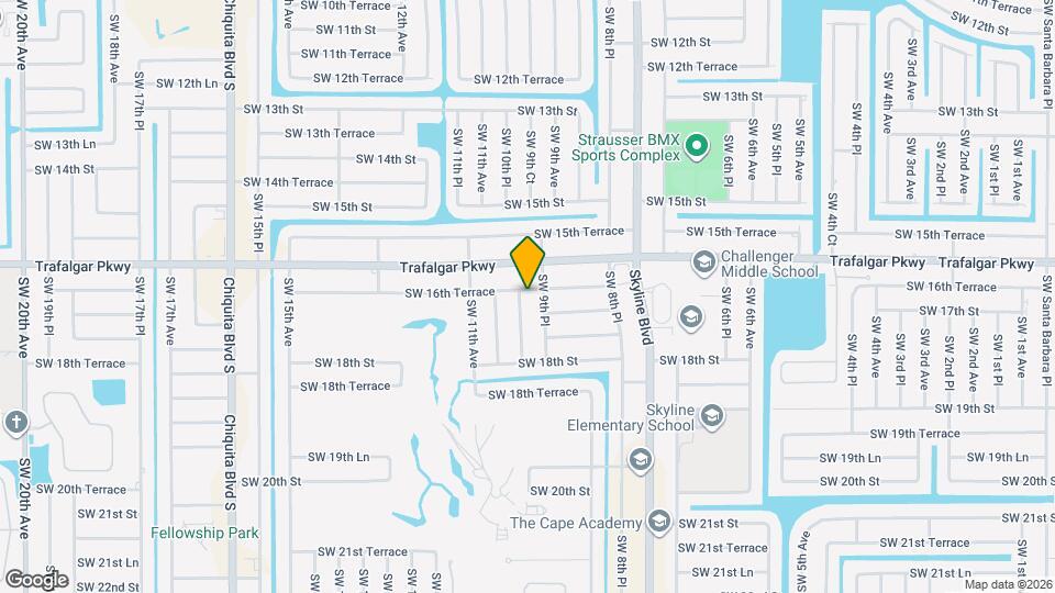 1621 SW 10th Ave Map and Location Details
