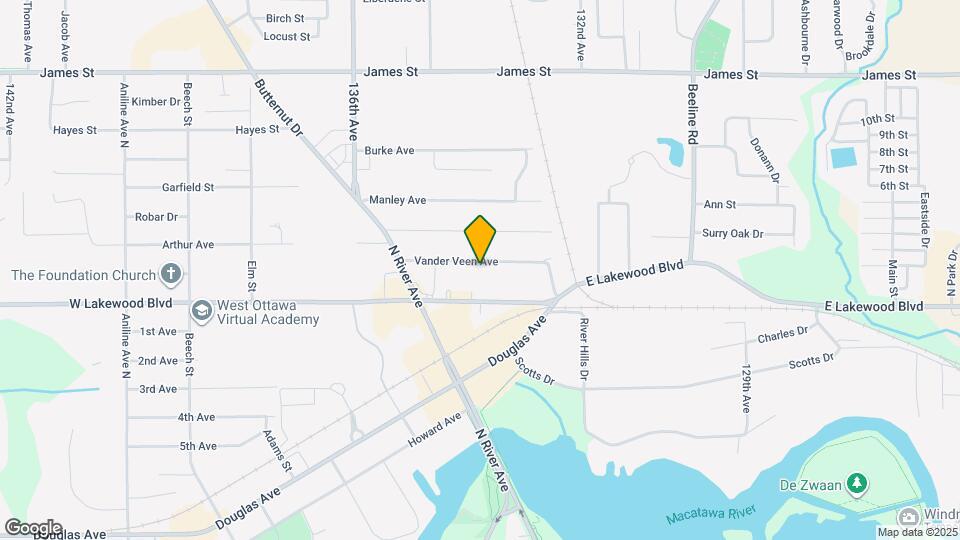 96 Vander Veen Ave Map and Location Details