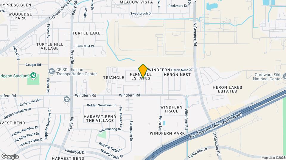 9006 S Ferndale Pl Dr Map and Location Details