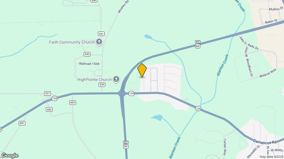 116 Longleaf Ln Map and Location Details