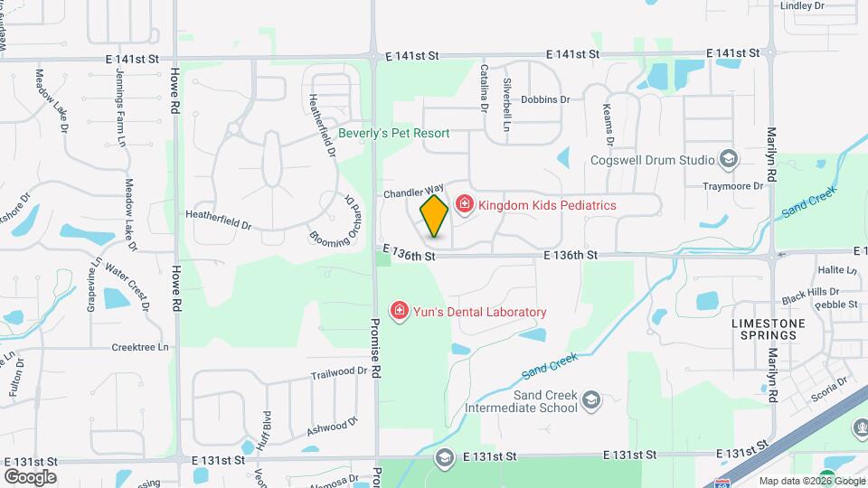 11080 McDowell Dr Map and Location Details