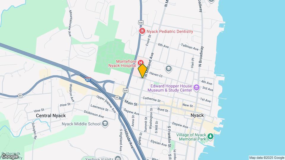 102 N Midland Ave Map and Location Details