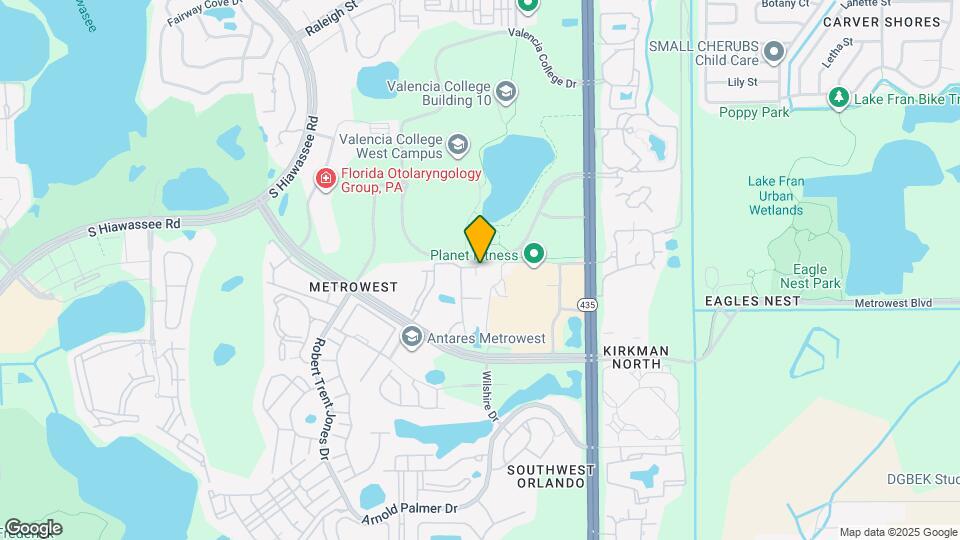 6129 Metrowest Blvd Map and Location Details