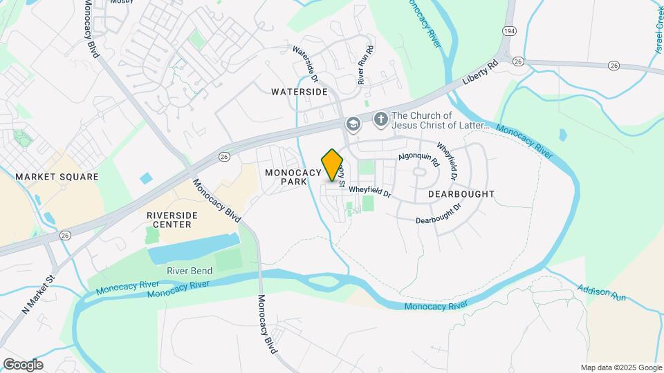 1802 Wheyfield Dr Map and Location Details