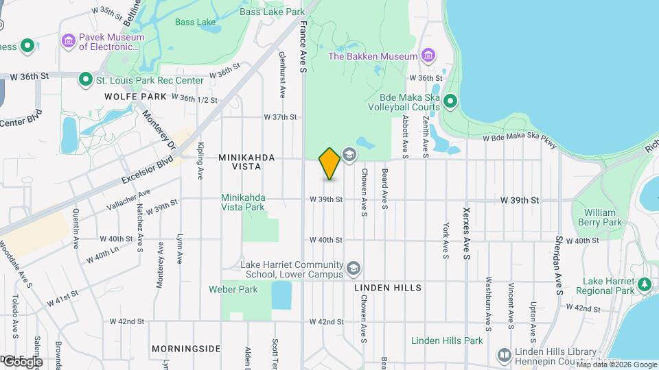 3825 Ewing Ave S Map and Location Details