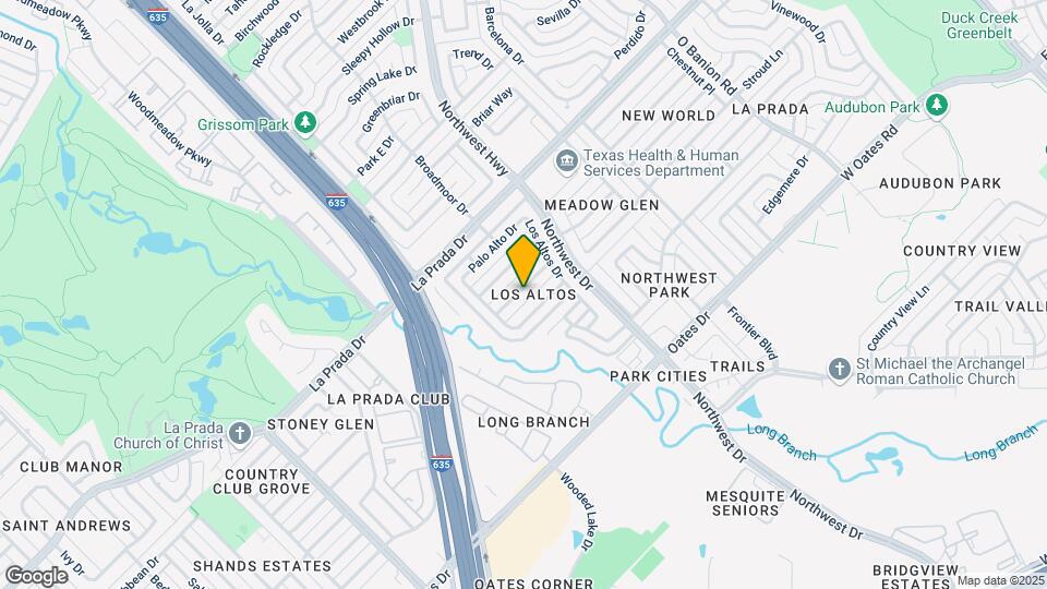 1802 Cordova Dr Map and Location Details