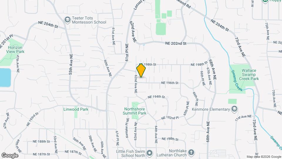 6216 NE 196th St Map and Location Details