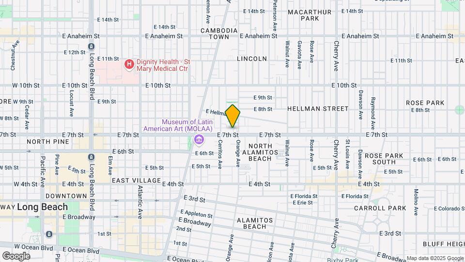 1137 E 7th St Map and Location Details