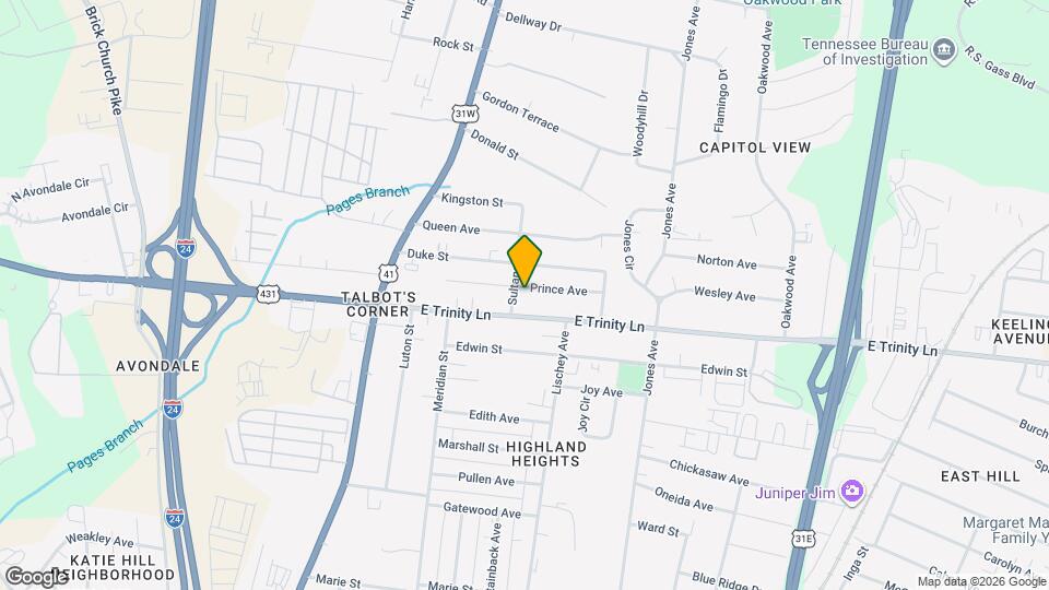 298 Prince Ave Map and Location Details