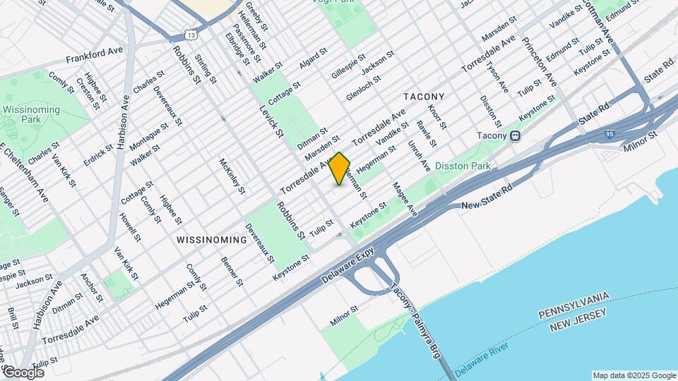 6421-6423 Hegerman St Map and Location Details