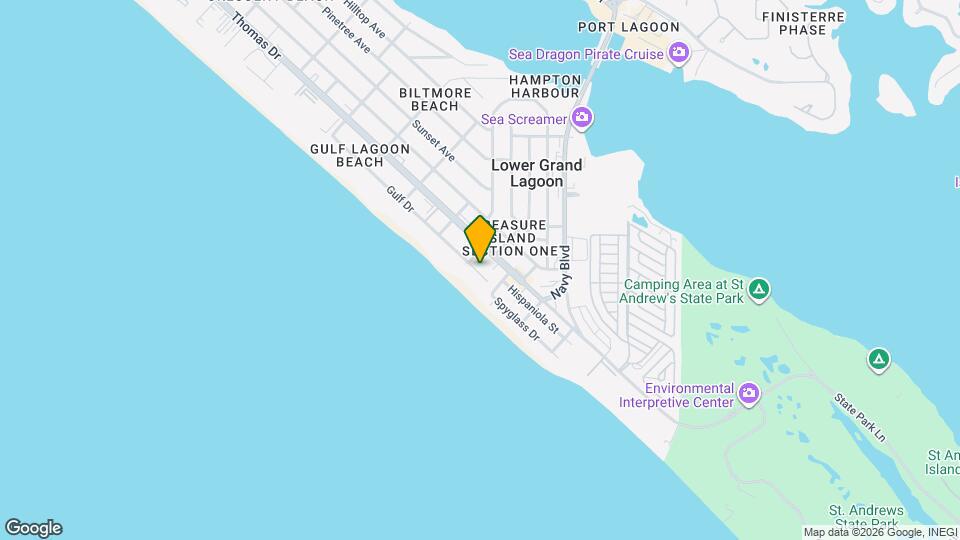 5012 Gulf Dr, Unit 2 Mapa y Detalles de la Ubicación