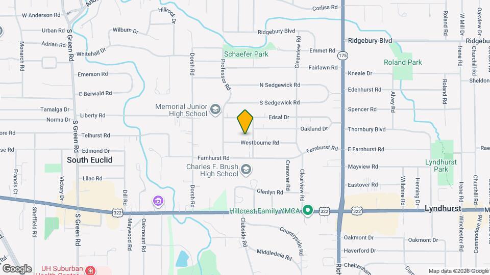 4843 Westbourne Rd Map and Location Details