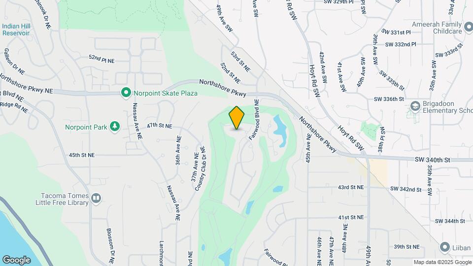 4714 Fairwood Blvd NE Map and Location Details