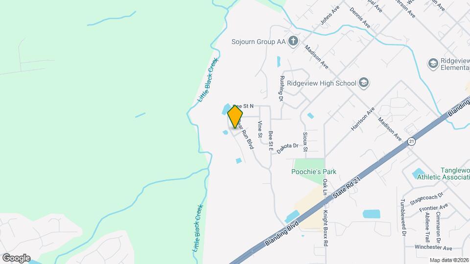 1266 Bee St N Mapa y Detalles de la Ubicación