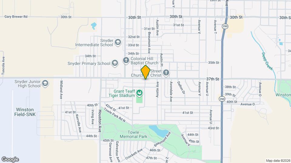 3702 Beaumont Ave Map and Location Details