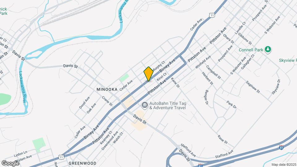 2819 Birney Ave Map and Location Details