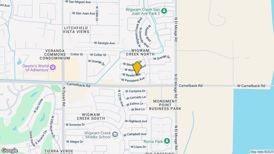 12541 W Reade Ave Map and Location Details