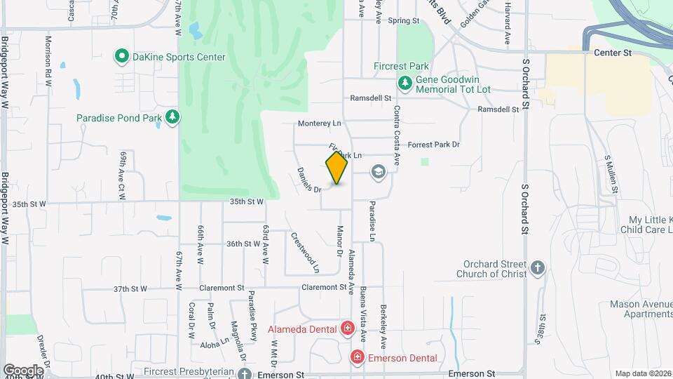 936 Daniels Dr Map and Location Details