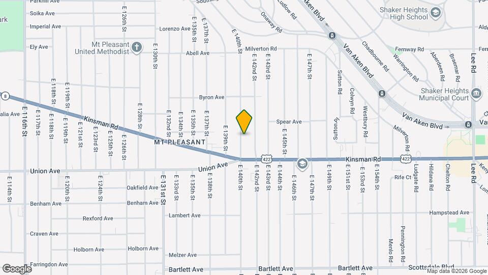 3451 E 140th St Map and Location Details