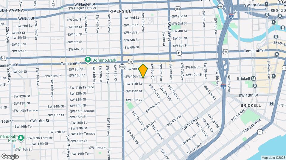 1027 SW 10th Ave Mapa y Detalles de la Ubicación