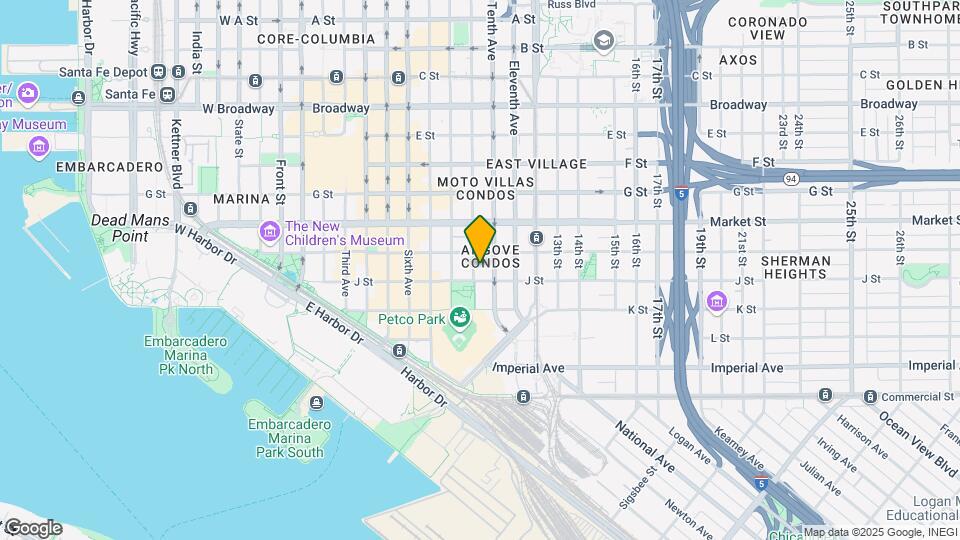 427 9th Ave, Unit 609 Map and Location Details