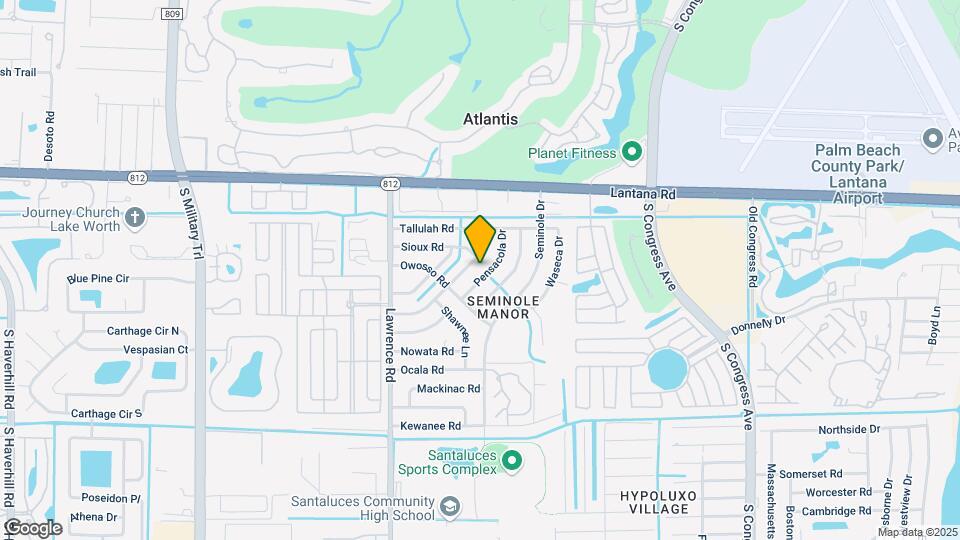 431 Pensacola Dr Map and Location Details