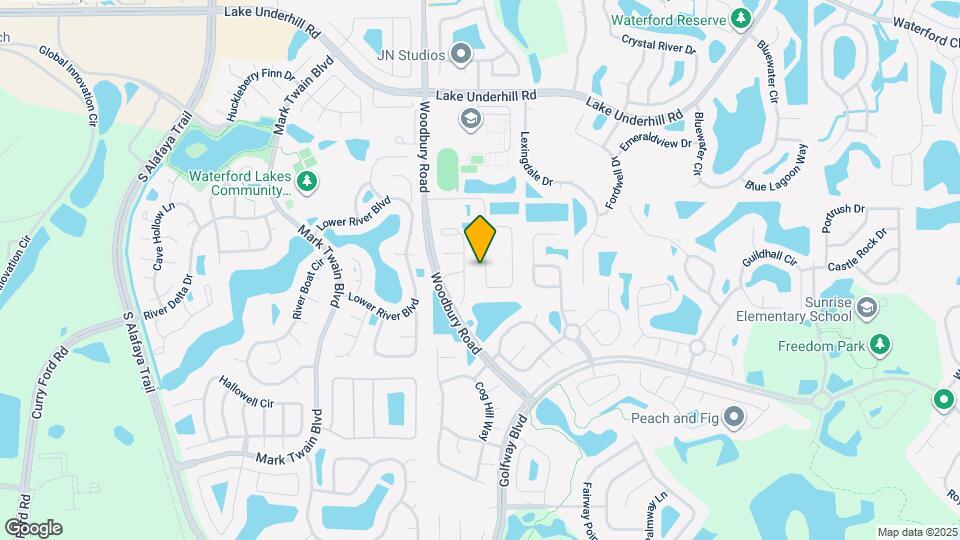370 Woodbury Pines Cir Map and Location Details