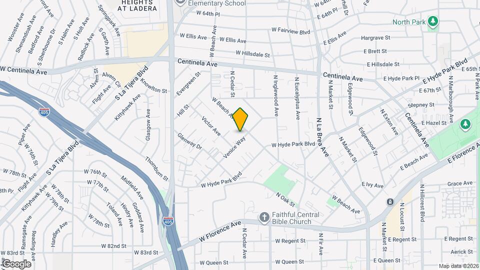 517 Venice Way, Unit G Map and Location Details