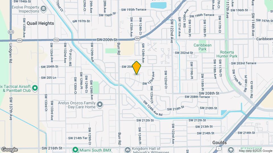 20521 SW 125th Ave Map and Location Details