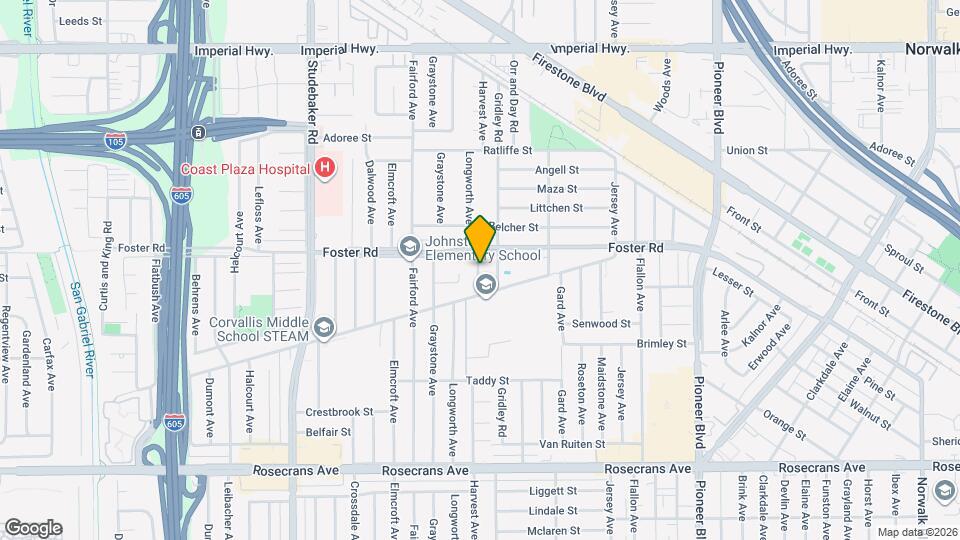 13420 Harvest Ave Map and Location Details