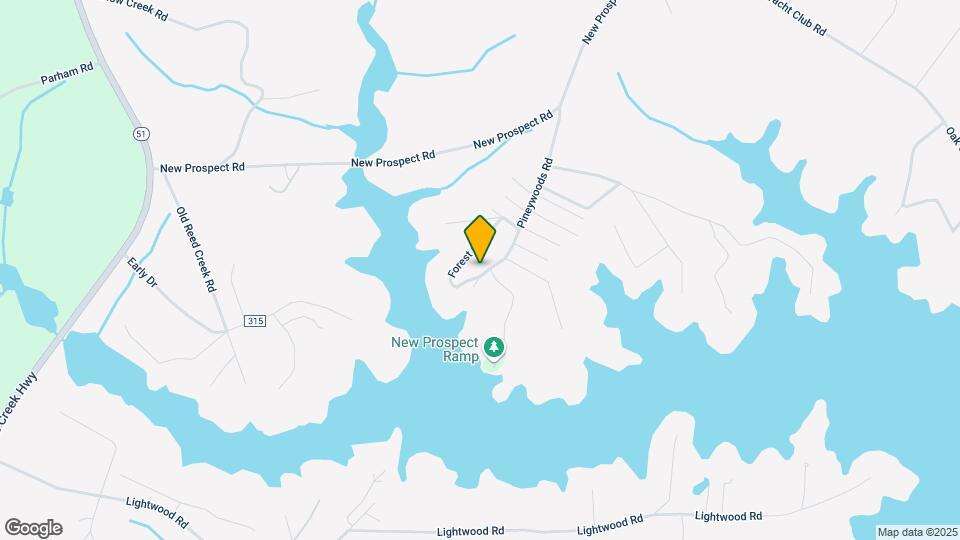 462 Pineywoods Rd Map and Location Details