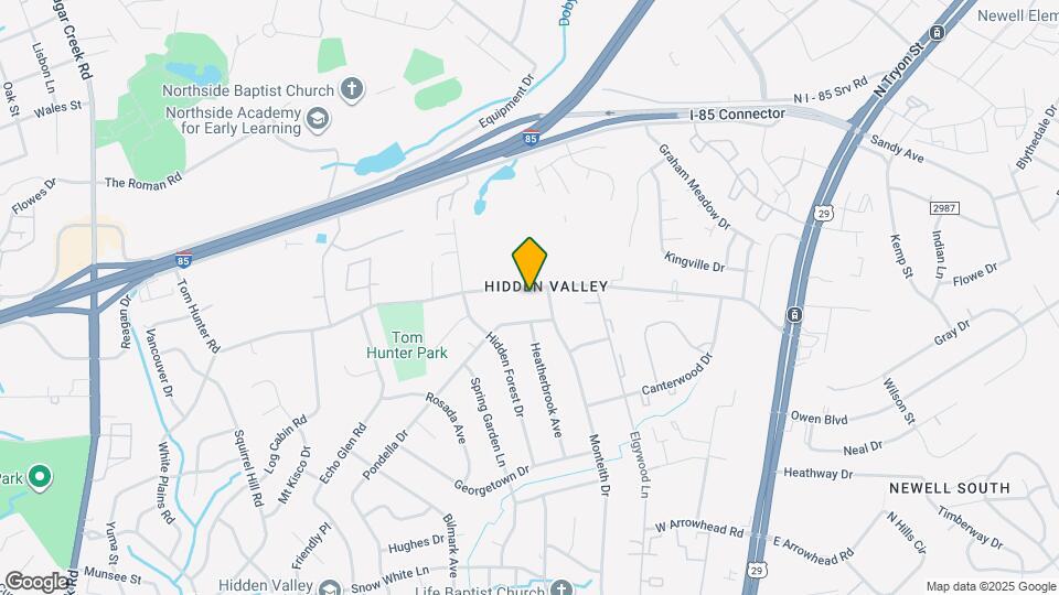 715 Tom Hunter Rd Map and Location Details