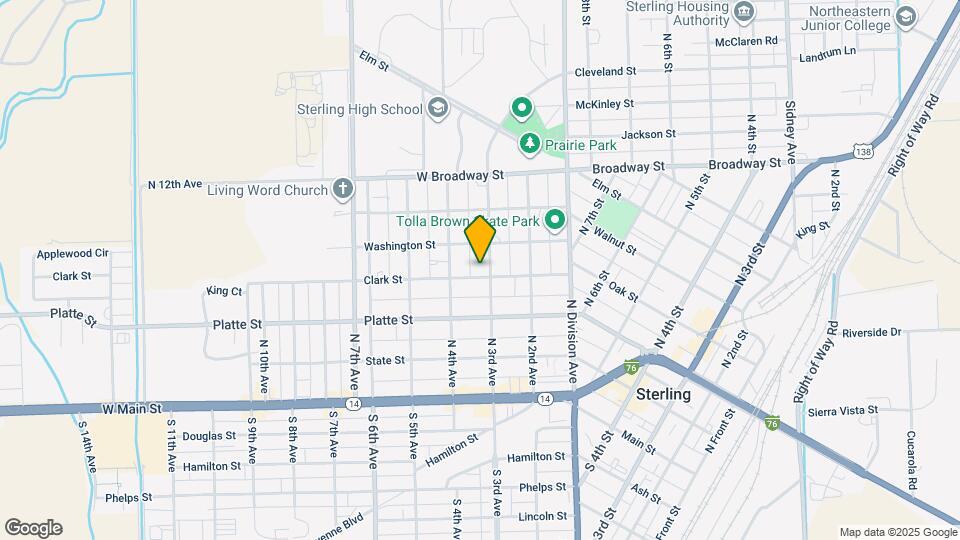 306 Clark St Map and Location Details