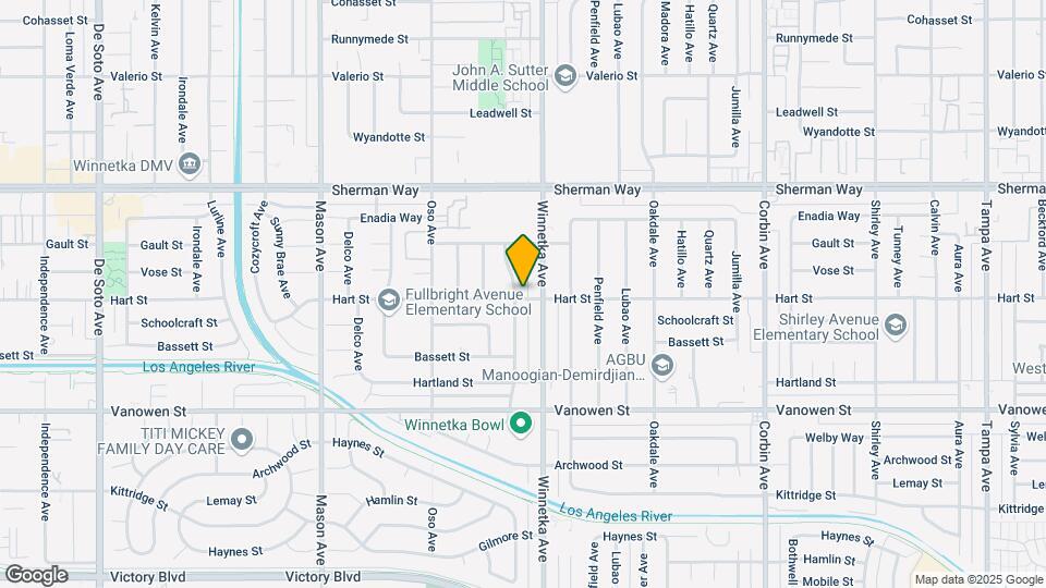 7000 Comanche Ave Map and Location Details