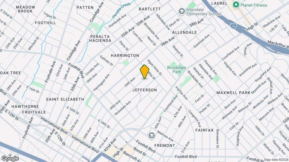 2228 40th Ave Mapa y Detalles de la Ubicación