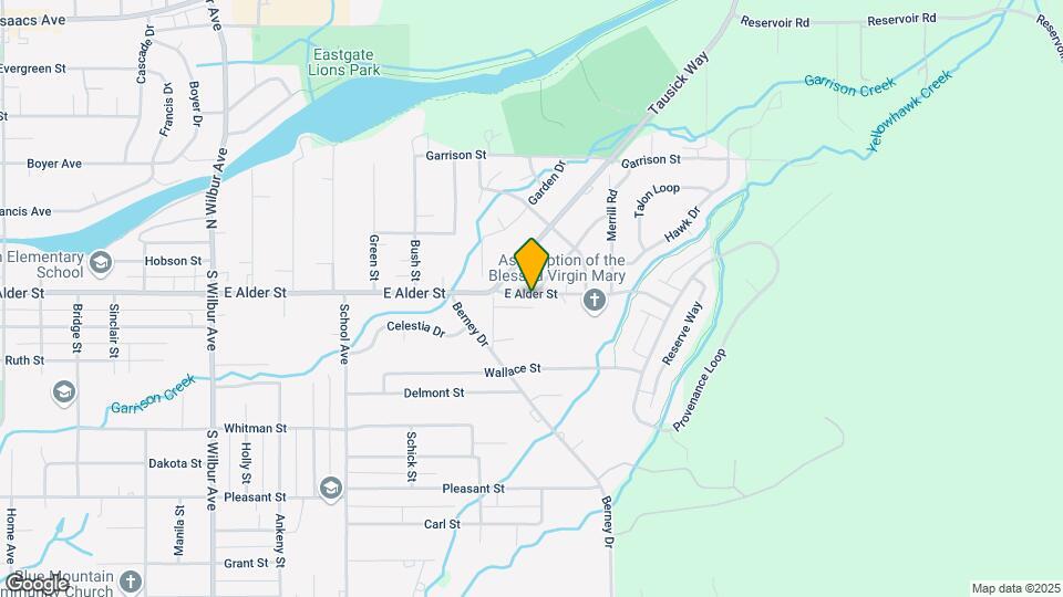 2022-2036 E Alder St Map and Location Details