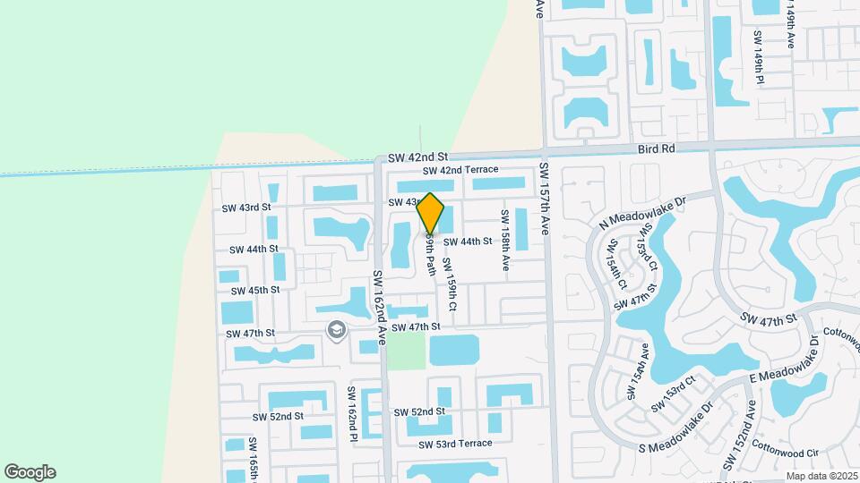 44xx SW 159th Path Map and Location Details