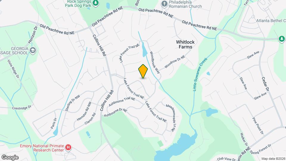 2637 Forest Meadow Ln Map and Location Details