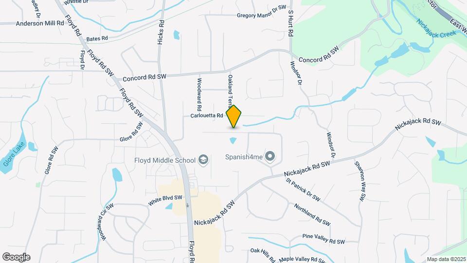628 Benson Hurst Dr SW Map and Location Details