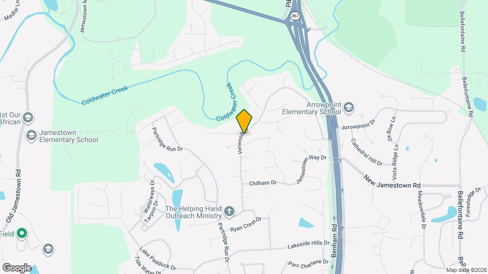 12810 Verwood Dr Map and Location Details