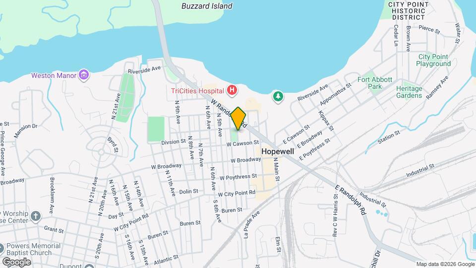 409 N 3 1/2 Ave Map and Location Details