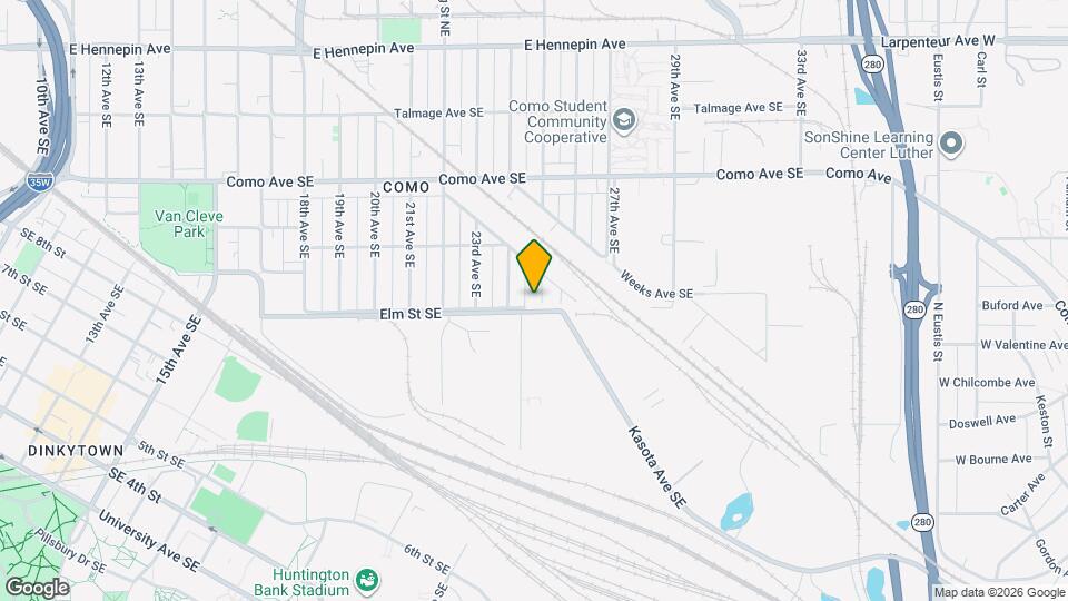 833 25th Ave SE Map and Location Details