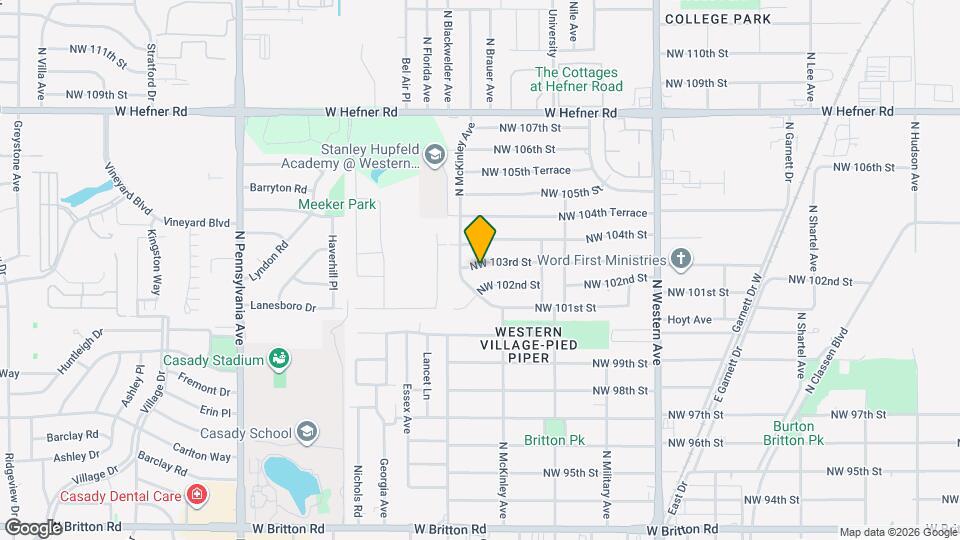 1416 NW 103rd St Map and Location Details